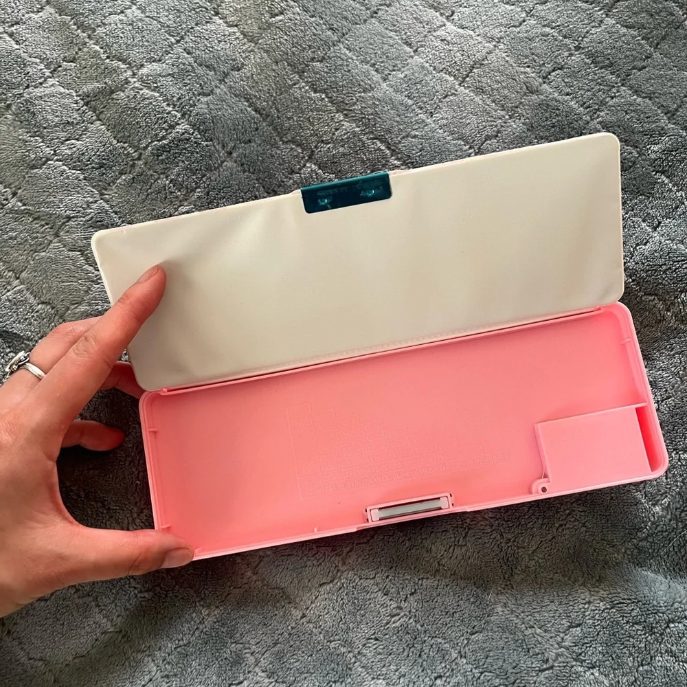 Hello Kitty‎ Pink Pencil double sided Case with built in pencil sharpener